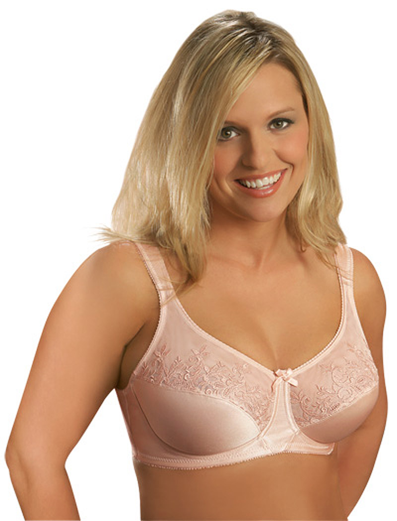 Aviana Women's Floral Underwire Bra 2453 44H Candlelight