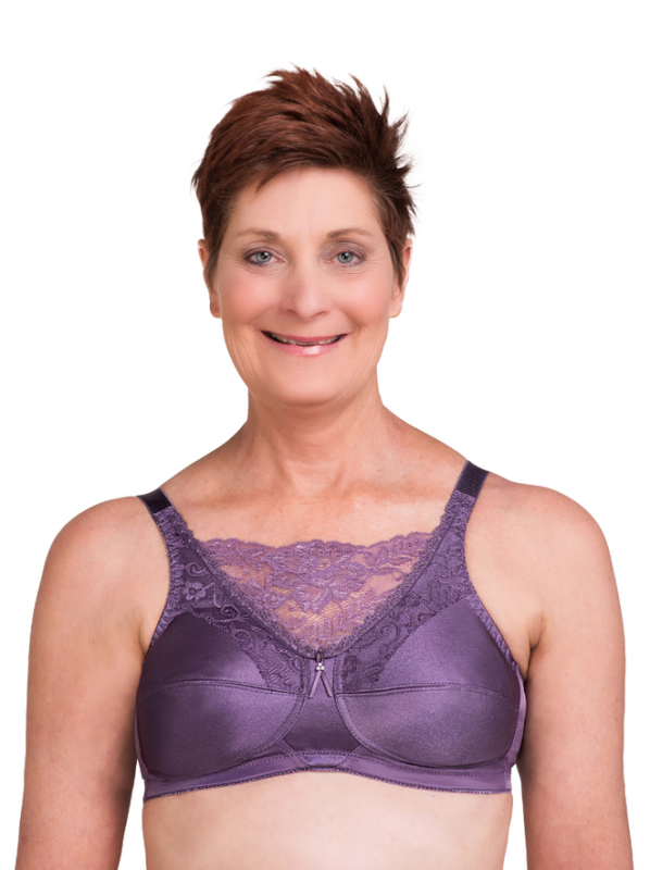 Trulife Naturalwear 190 Irene Classic Support Softcup Bra - Park Mastectomy  Bras Mastectomy Breast Forms Swimwear