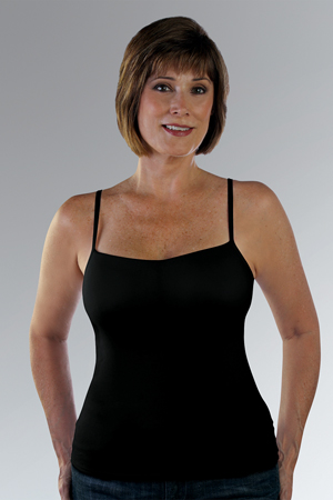 Classique Mastectomy Camisole - Built In Bra With Hook & Eye Closure