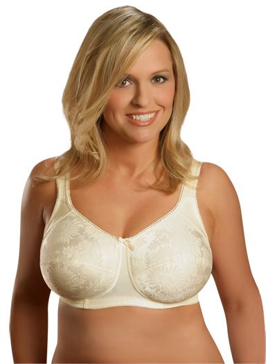 Aviana Jacquard Softcup Bra (2353) 46G/Candlelight at  Women's  Clothing store: Bras