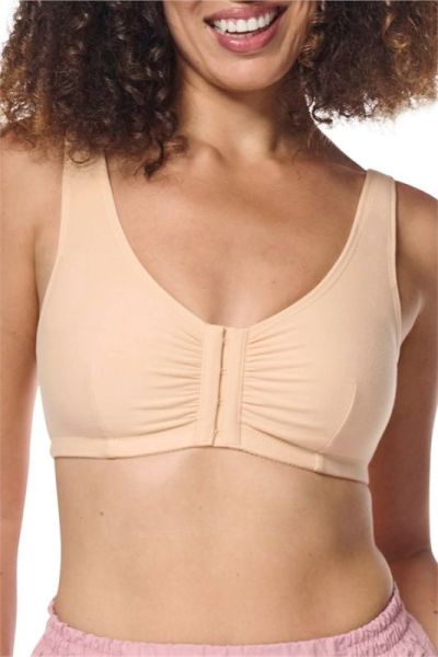 Style Amoena 44671 -  Amoena Fleur Wire-Free Mastectomy Bra Sand