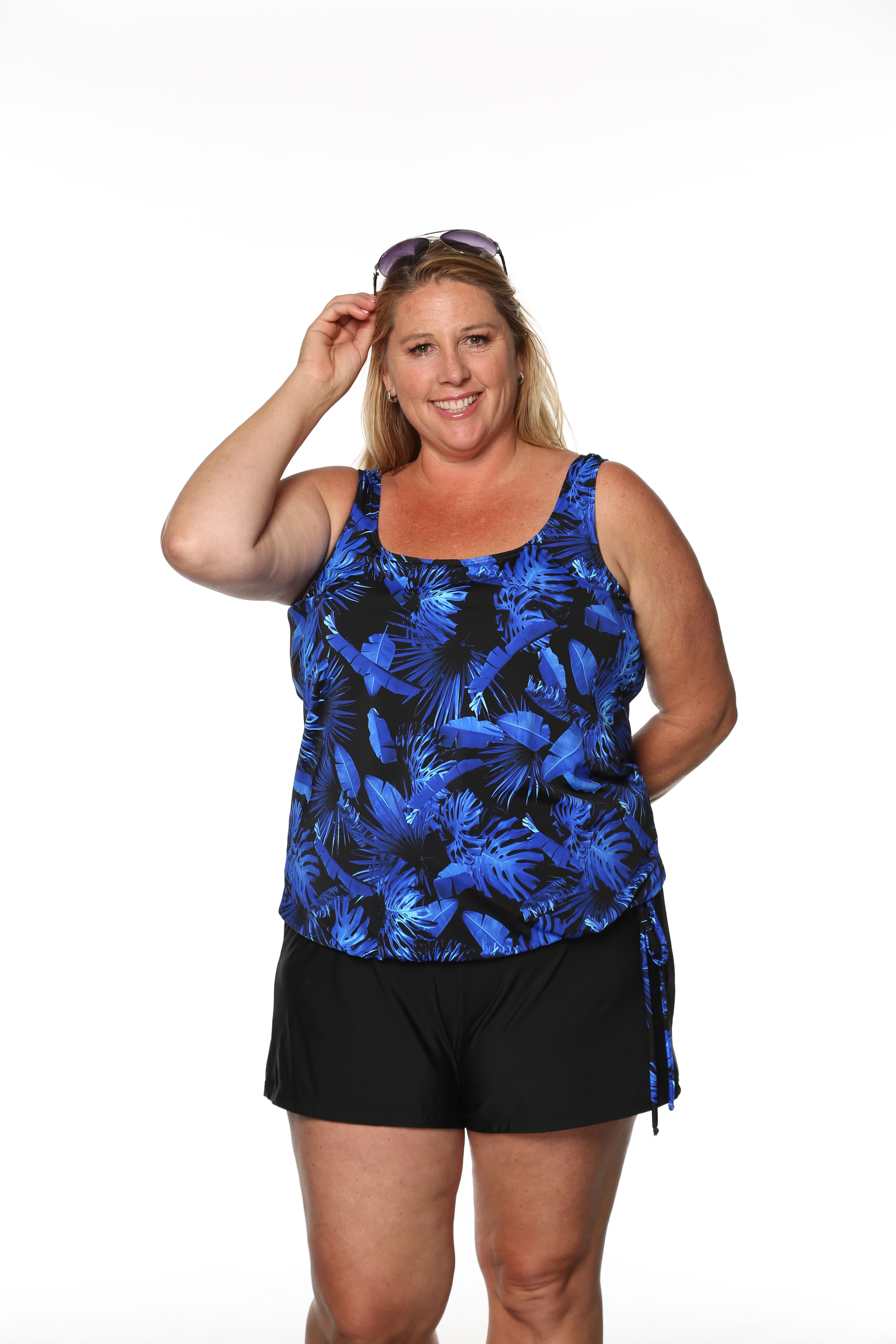 Plus size store swim tank tops