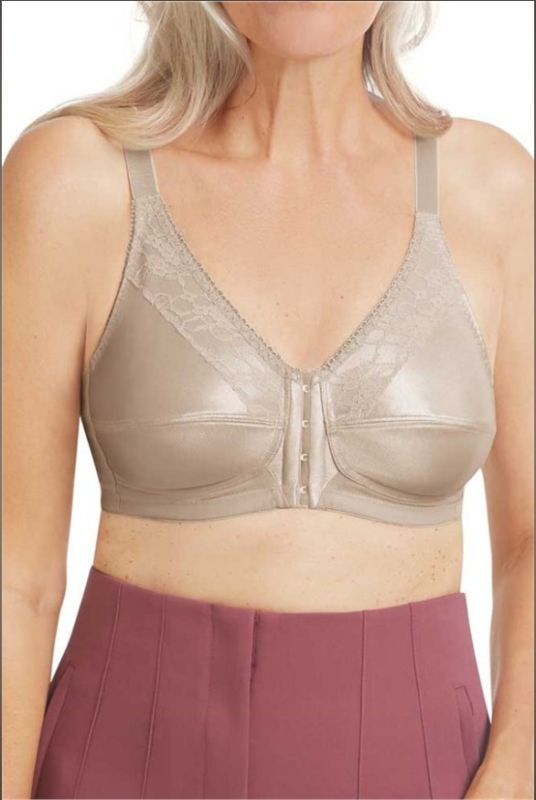 Amoena Wire-Free Mastectomy Bra  Ava Non Wire M Frame Support Bra -  GraceMd - Mastectomy Bras & Breast Forms