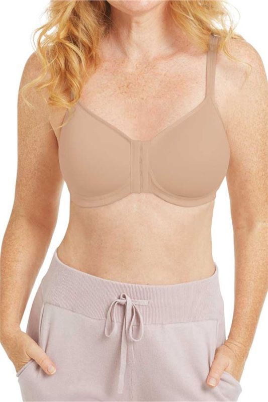 Mastectomy Bra Lace Soft Cup Size 40D Grey at  Women's