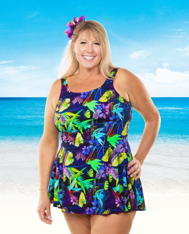 T.H.E. Mastectomy Sarong Swimsuit - BESTSELLER